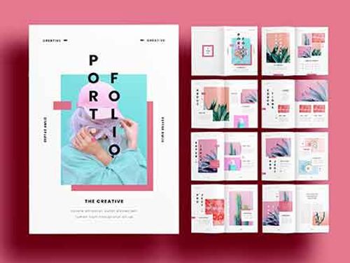 Creative Portfolio Layout Template