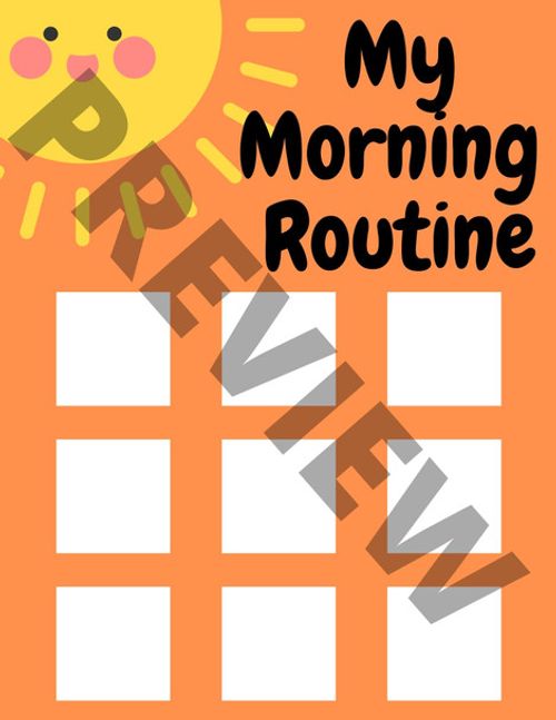 Morning Afternoon and Night Routine Charts for Visuals | Pecs Pictures Bedtime | Occupational Therapy ADL Aides for Parents and Kids | OT