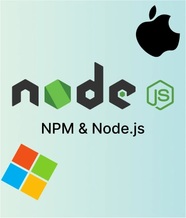 How to install npm and node.js on windows & mac