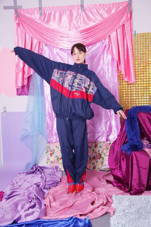 vintage tracksuit set, track pants jacket, two piece set, retro 90s tracksuit men women, 80s 90s tracksuit, size XL Retro Streetwear Track Jacket With Contrast Color, 90s Multicolor Track Jacket For Streetwear, Vintage Nylon Tracksuit, 90s Tracksuit, Vintage Red Long Sleeve Track Jacket, Vintage Tracksuit, Vintage Long-sleeve Nylon Track Jacket, Tracksuit Men, Tracksuit Set