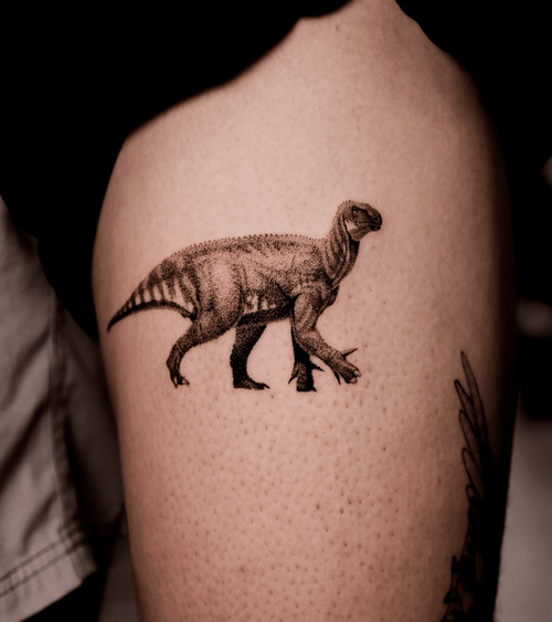 Iguanodon Dinosaur Tattoo
