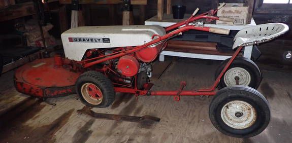 Gravely Super Convertible Tractor w/ Sulky (1 of 10)