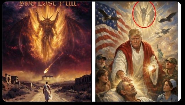 r/RandomShit_ISaw - Mystery Solved:  The character at the top of the picture has been identified as a character from a book called 