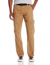Premium Relaxed Fit Straight Leg Cargo Pant, Acorn Twill, 42W X 32L