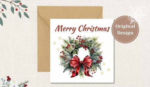 Free Christmas Card Templates For Word