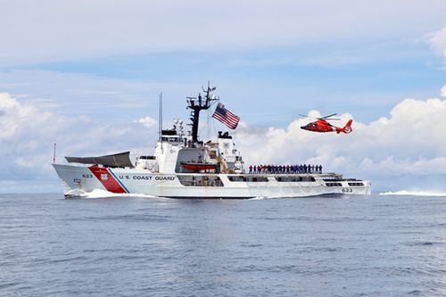 USCGC Steadfast returns home after 55-day counter narcotics patrol