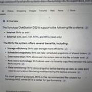 r/synology - ¿Es ext4 realmente el único sistema de archivos compatible con un ds216?