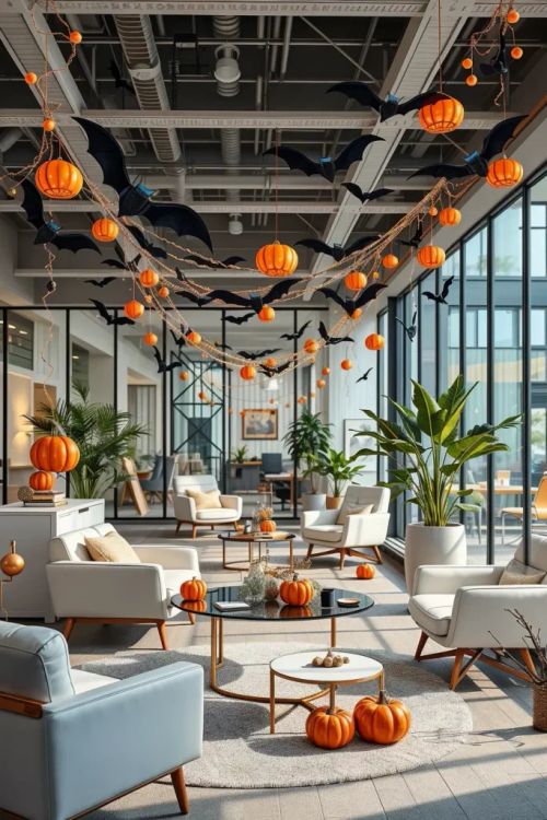 65 Office Halloween Decorations Ideas 2025: Stylish, Comical, and Modern Decor for Contemporary Workspaces