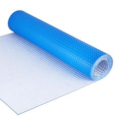 Uncoupling Membrane for Tile, 1/8''(3mm) Waterproof Flooring Underlayment –54Sq.Ft Crack Prevention Mat for Bathroom, Shower, Kitchen, Basement