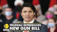 Canadian PM Justin Trudeau introduces bill proposing freeze on owning handguns | Latest English News - YouTube