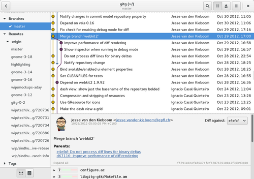 gnome gitg