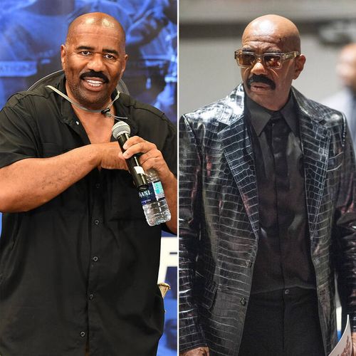 Steve Harvey Weight Loss Photos Then and Now