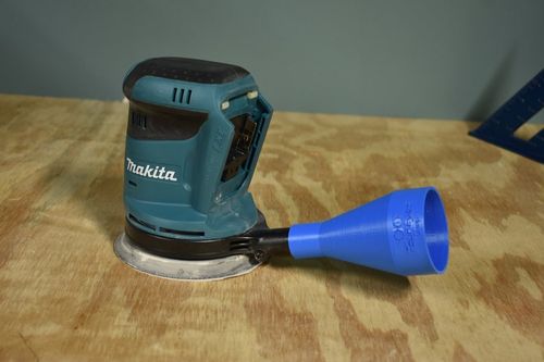 Makita Sander Dust Port Adapter image 2