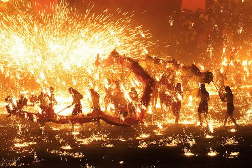 火龙舞图片下载