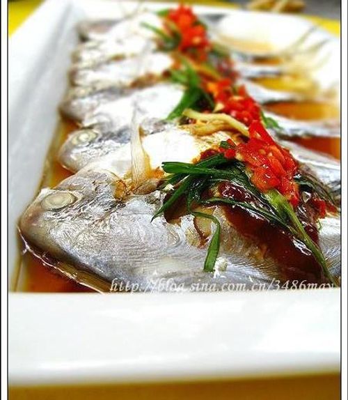 清蒸白鲳鱼