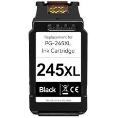 245XL Ink Cartridge Compatible for Canon 245XL Black Ink Replacement for Canon 245/243 Black Ink Cartridge Work with MX490 TS202 MG2522 TR4520 MX492 TR4500 TS302 TS3322 MG2500 TS3420 TR4522 Printer