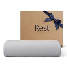 REST® Evercool®+ Top Sheet, Cali King/King Size, Light Gray, 104"X108" (1 Flat Sheet only)