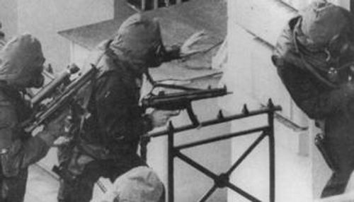 British SAS finish the Iranian Embassy siege