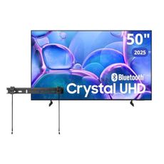 Samsung 50" Class Crystal UHD U7900F (2025) 4K Smart TV HDR 10+ Motion Xcelerator Bluetooth Bixby, Alexa, Google Assistant with Wall Mount(Renewed)