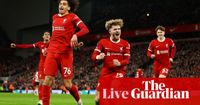 Liverpool 4-1 Luton: Premier League – as it happened | Premier League | The Guardian