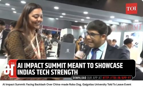 买中国机器狗冒充自研，印度一大学被抓包了