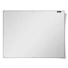 FLASLD Aluminum Heat Shield Mat for Deck Fence, Railing, Grill, Stove, Oven and Refrigerator, Fireproof Cover and Screen Protect Deck Railing from Grill (20×30 inch)