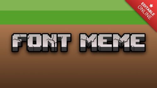 Font Meme Text Effect