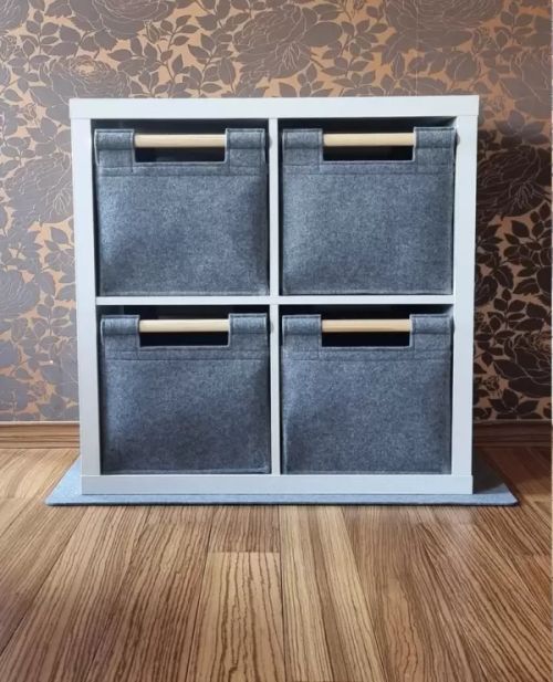 Ikea Kallax inserts felt boxes