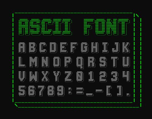 ilustrações, clipart, desenhos animados e ícones de fonte ascii - ascii