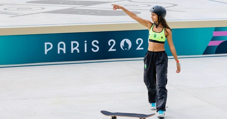 Rayssa Leal nas Olimpíadas de Paris 2024