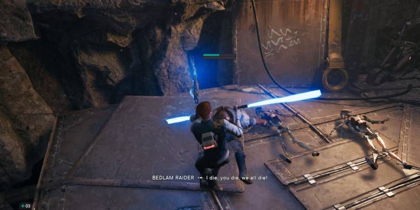 Double Bladed Star Wars Jedi Survivor Combat Overview