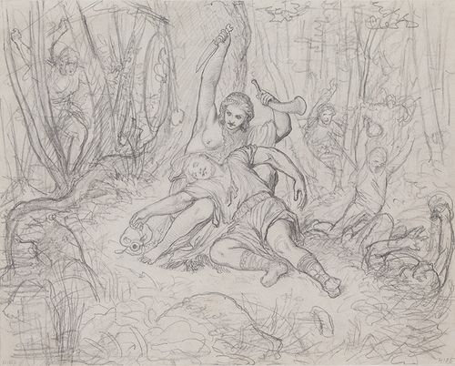 Šárka and Ctirad Monument