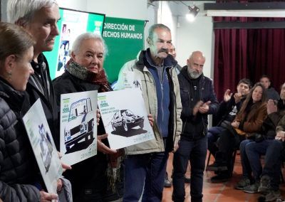 Merlo inauguró un sector de Derechos Humanos dedicado a Julio López