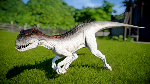 r/jurassicworldevo - White Indoraptor 😱