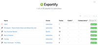 GitHub - watsonbox/exportify: Export/Backup Spotify playlists using ...