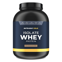NUTRABAY GOLD 100% WHEY PROTEIN ISOLATE, RICH CHOCOLATE CREME - Livofy