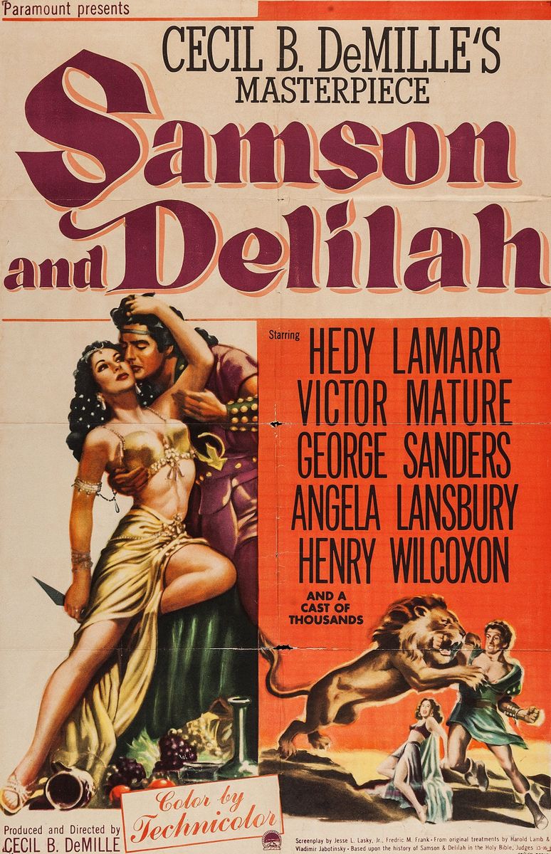 Samson and Delilah (1949) - Posters — The Movie Database (TMDb)