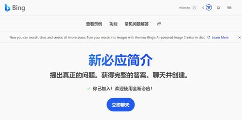 微软的新必应(New Bing)