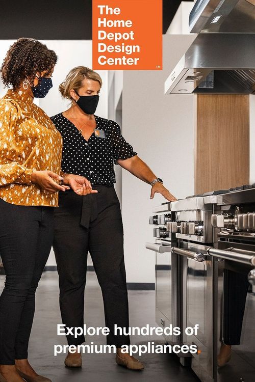 Experience high design and smart appliances at The Home Depot Design Center’s interactive showroom.