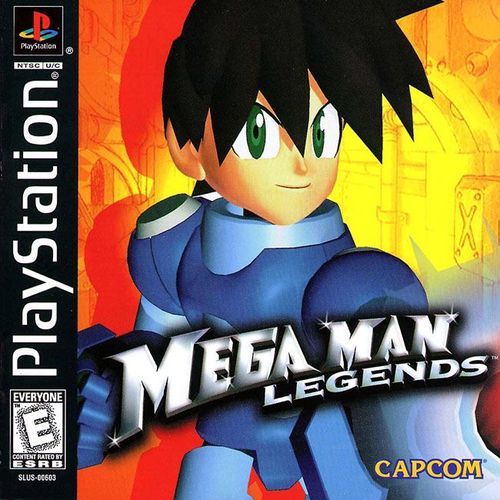 Front Cover for Mega Man Legends (PlayStation)