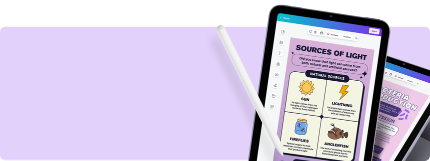 Canva on Tablets