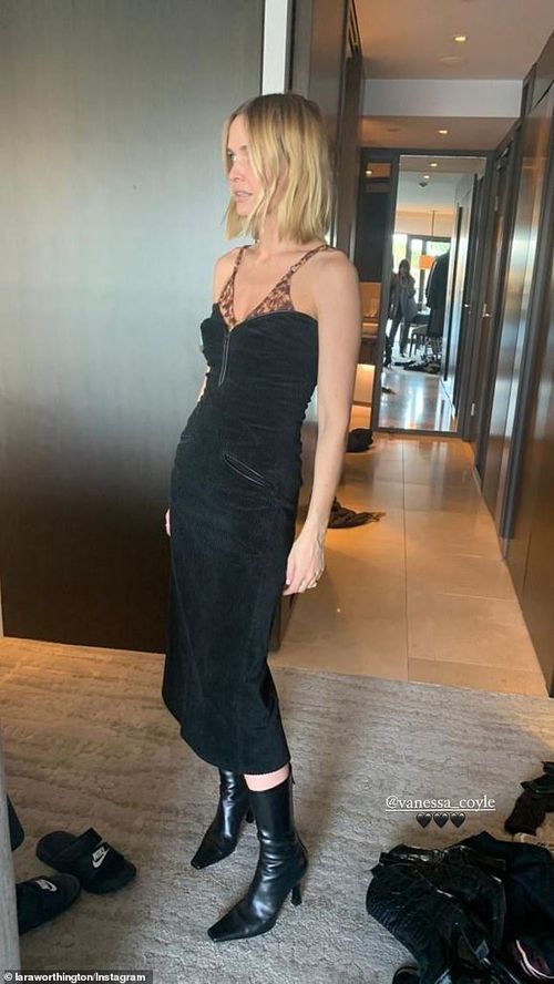 Lara Worthington shows off her slender figure during a clothes fitting | Lara worthington, Clothes, Worthington