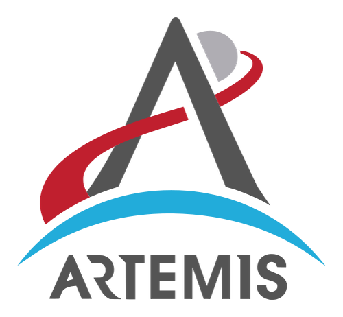 Artemis program (solid contrast with wordmark)
