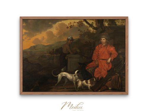 Portrait of Philippus Baldaeus and Gerrit Mossopotam Johan de image 1