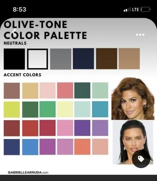 Olive Undertone Color Season, Olive Skintone Palettes, Light Olive Skin Tone, Fair Olive Skin, Light Olive Skin, Kibbe Romantic, Skin Tone Makeup, Olive Tone, Natural Magic