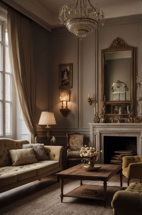 25 Best Vintage Living Room Ideas for Your Home » Comfy Ideas in 2025 | Vintage living room, Victorian living room, Home