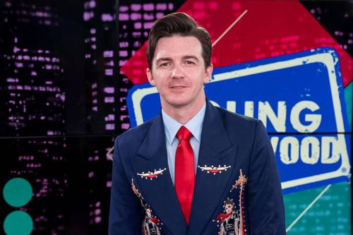 Drake Bell at the Young Hollywood Studio at The Maybourne Beverly Hills on February 13, 2025 in Los Angeles, California.