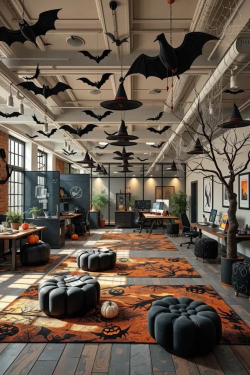 65 Office Halloween Decorations Ideas 2025: Stylish, Comical, and Modern Decor for Contemporary Workspaces
