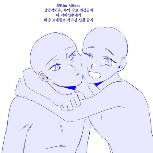 Anime Couple Poses Ych, Cute Couple Ych, イラスト 構図 フリー, Body Reference Drawing, Disegno Schizzi, Poses References, Figure Drawing Reference, Anime Drawings Tutorials, Art Poses