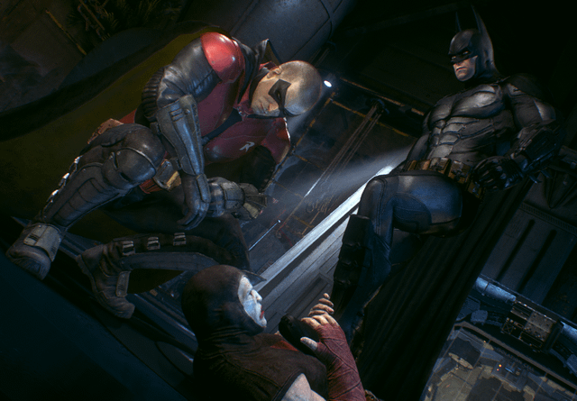 r/BatmanArkham - Started playing Arkham Knight for the first time semi-recently and besides its amazing story and gameplay, I've found a love for taking some fun pics in the game (I am also aware this is not a retarded shitpost so I do not expect too much attention for this, just wanted to share ☻️)